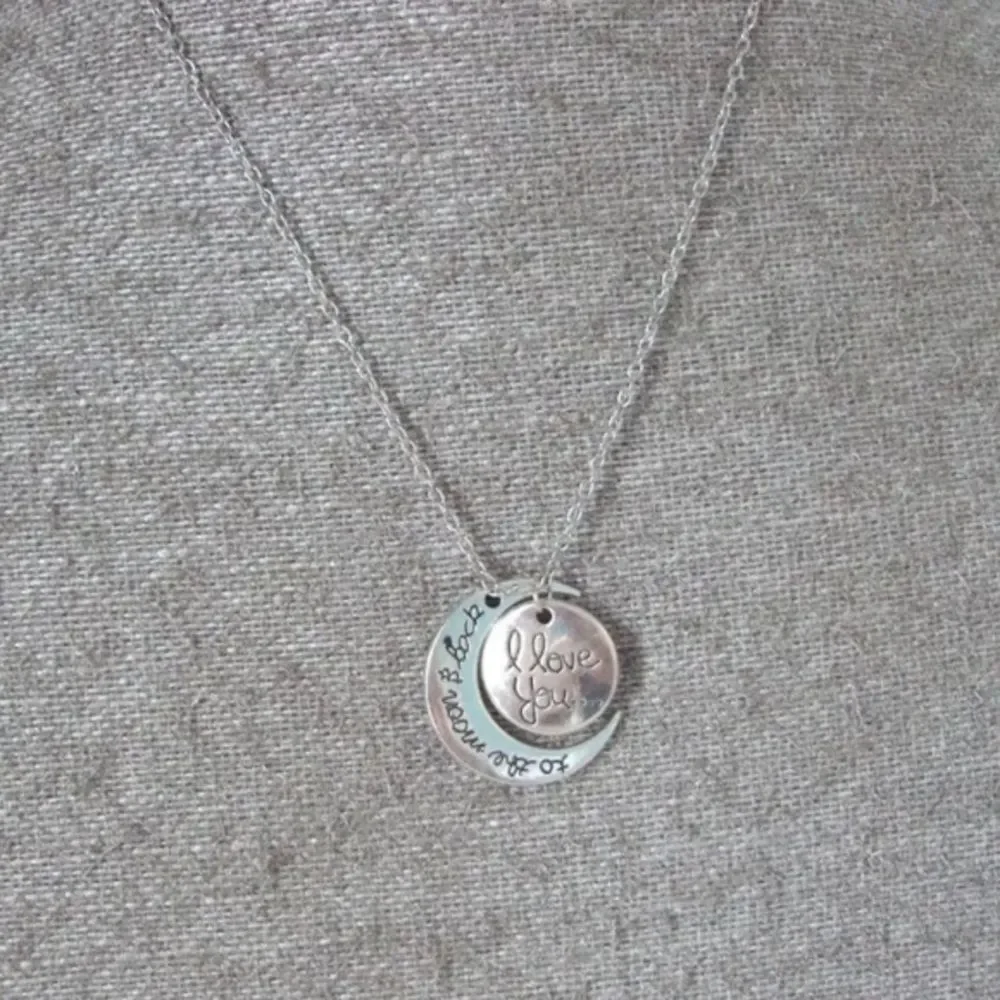 I Love You To The Moon and Back Necklace
